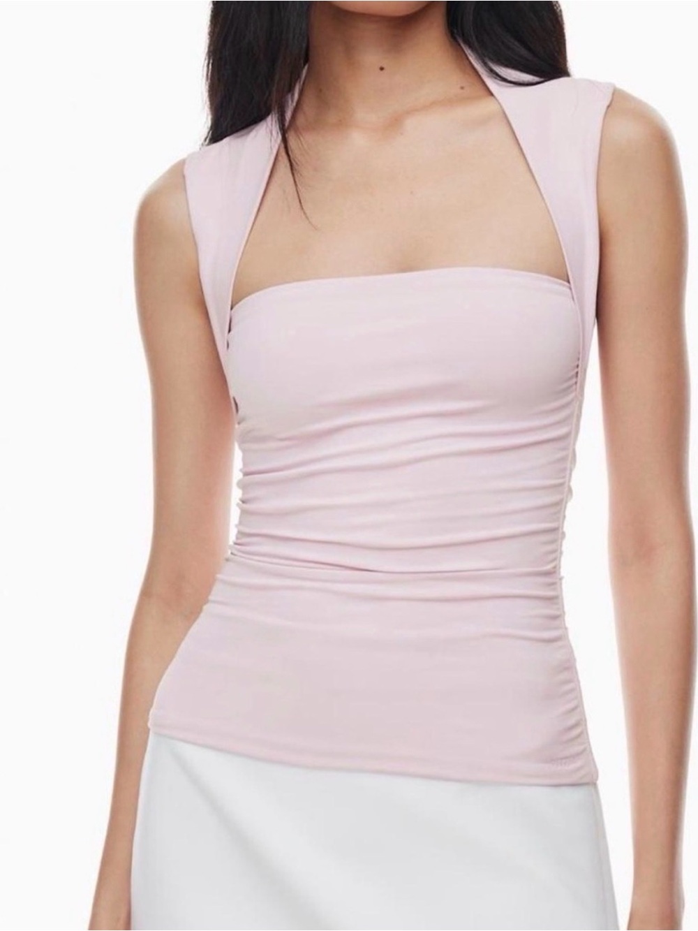 Aritzia contour flourish top